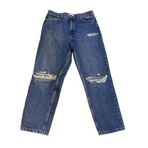 Zara Distressed Ankle Length Jean 10